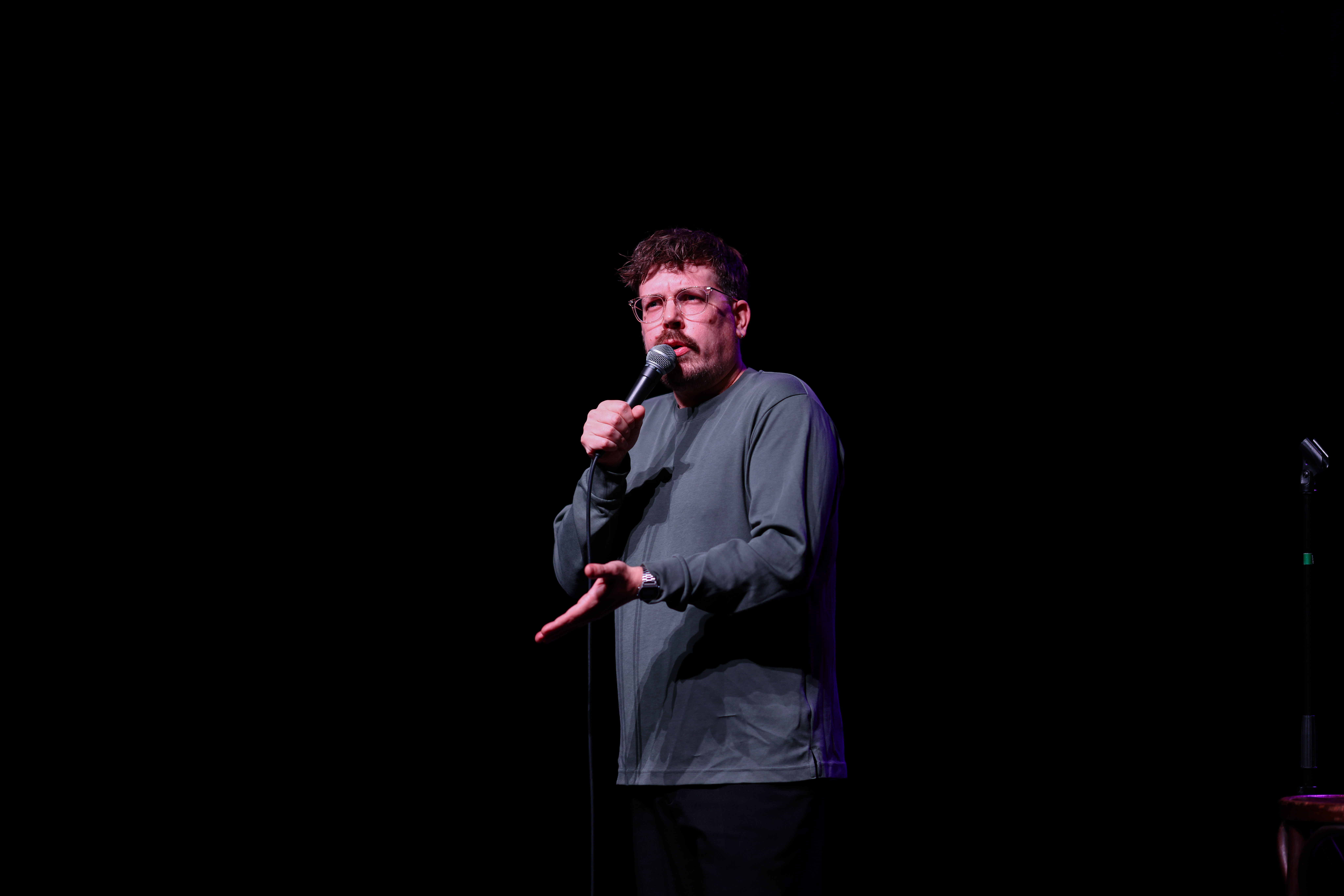 Joerd Janssen on stage